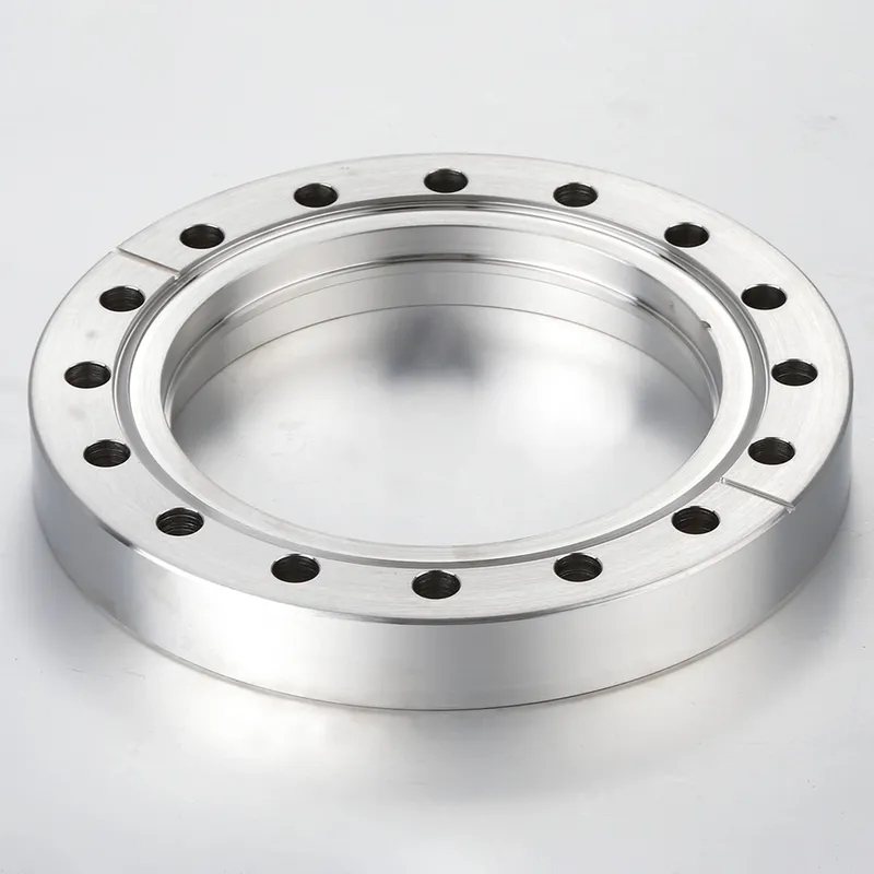 Stainless Steel 304 316 Nonrotatable CF Vacuum Bored Flange