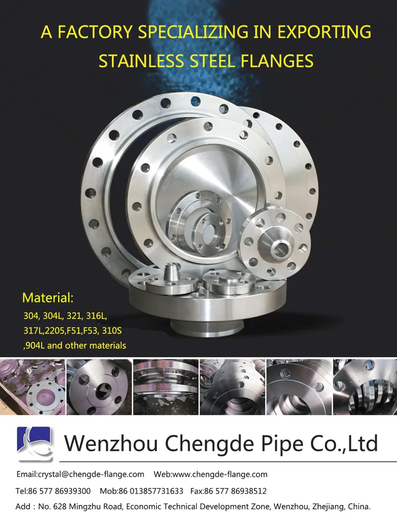 Stainless Steel ANSI B16.5 Long Welding Neck Flange Cdwn008