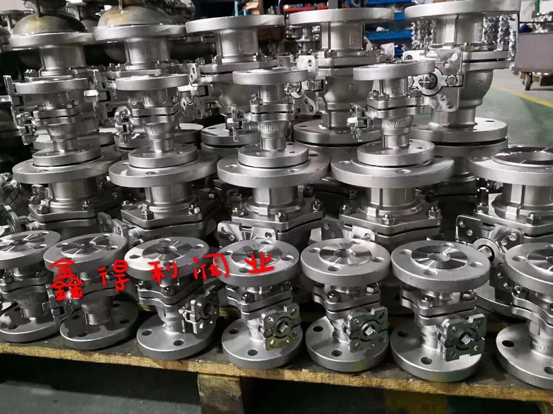 API 300lbs Floating-Type Rtj Flange 2PC Steel Ball Valve SS304