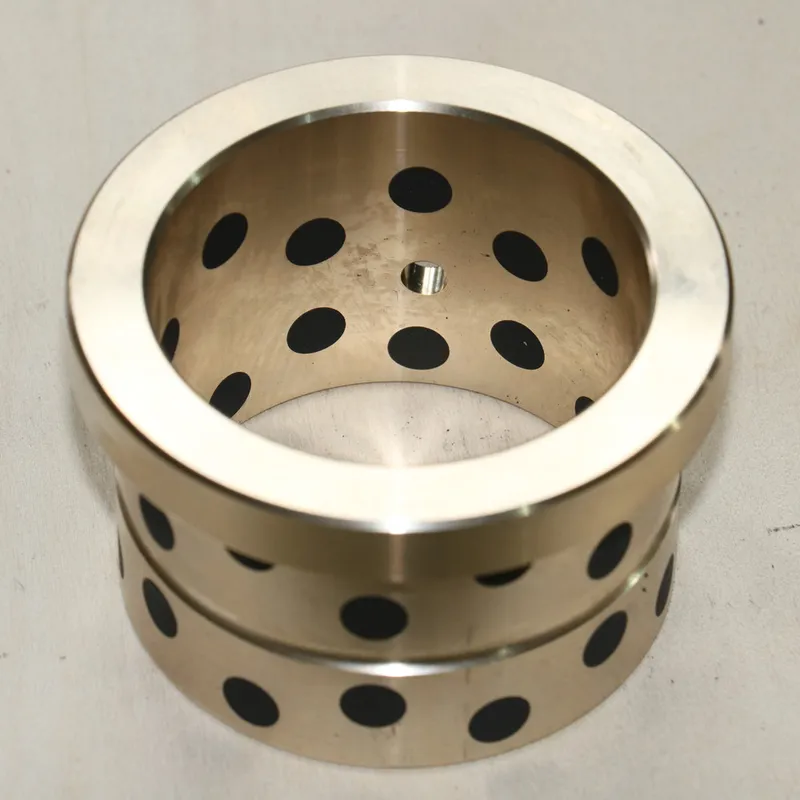 Flanged Self Lubricating Graphite Copper Bush Jfb Flange Bearing Bushing