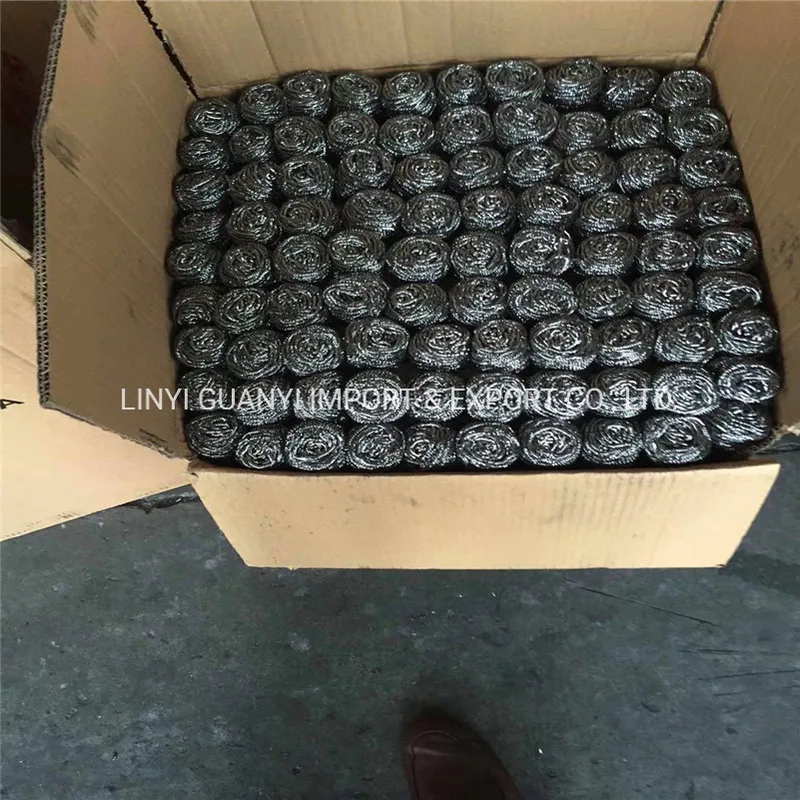 Galvanized Galvanised Metal Mesh Pot Scourer with SGS