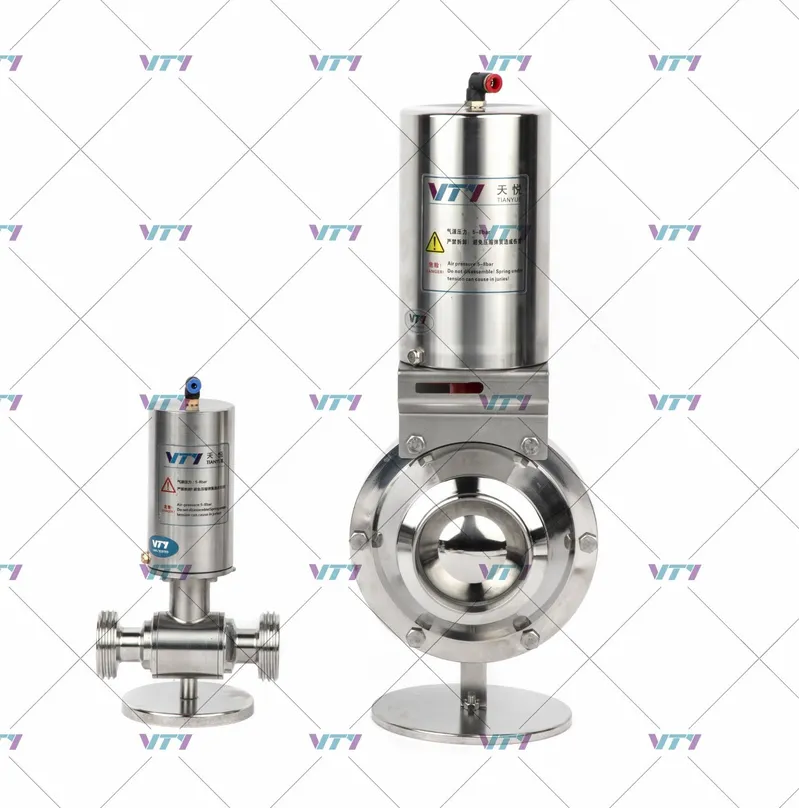 Manual Sanitary Industrial Stainless Steel Flanged Ball Valve