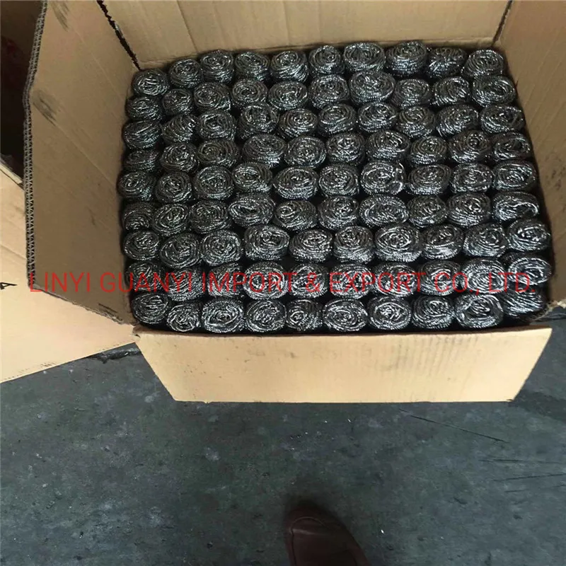 Galvanized Galvanised Knitting Mesh Metal Pot Scourer