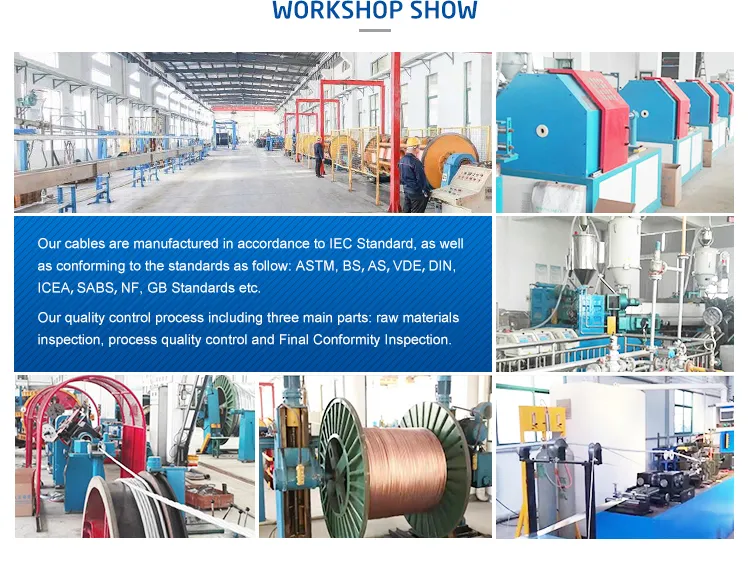 6/10kv Mv XLPE Insulated Power Cables Single Core Cables
