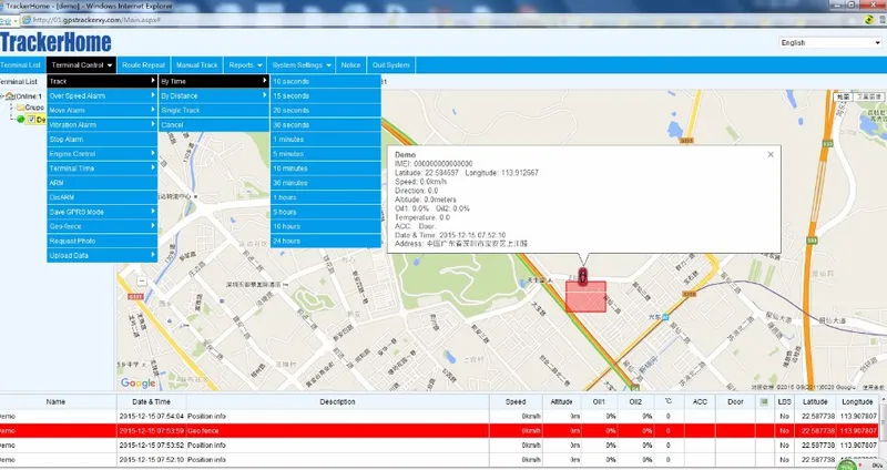 GPS303 Fleet GPS Vehicle Tracker with Free Android APP for Fleet Tracking