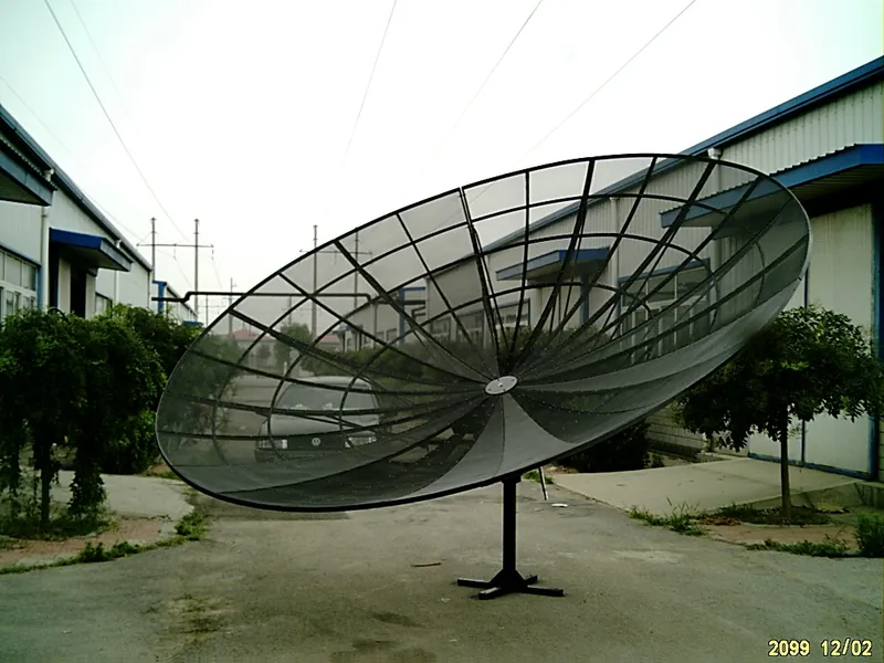 C Band Satellite Dish TV Antenna 2.4m 240cm Aluminium Mesh