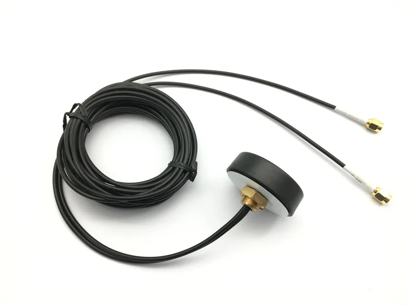 Active External Antenna with SMA Male GPS&GSM Combo Antenna