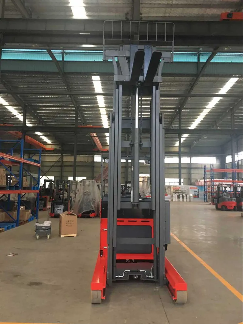 1.5 Ton/1500kg Electric Reach Stacker 3-4.5m Reach Truck