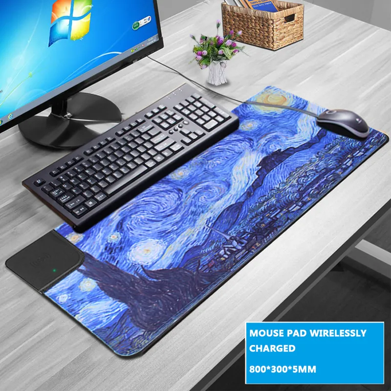 China Manufacture Supplier Customized Mobile Phone Charged Wirelessly Keyboard Pad, Mouse Pad, Factory