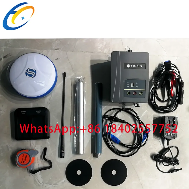 GPS Rtk Double Frequency GPS Receiver Stonex S9II 220 Channel GPS Rtk Measuring Device