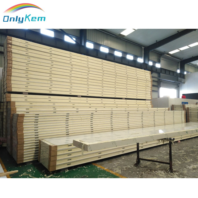 Polyurethane Insulated PU Sandwich Panel for Freezer Cold Room
