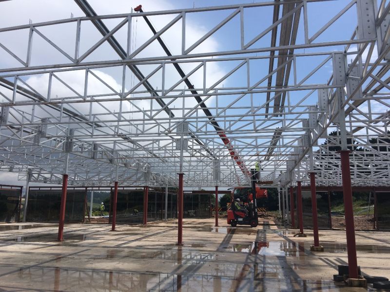 Steel Structure Pavilion Roof with PIR Panel 0072