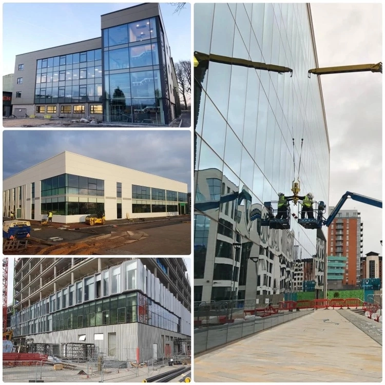 Commercial Constructions Low-E Tempered Exterior Building Vacuum Insulated Glass Panels Walls Price
