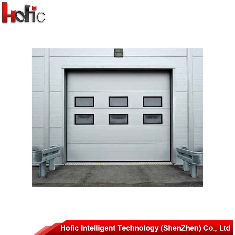 Insulated Sectional Overhead Polyurethane Foam Panel Garage Door