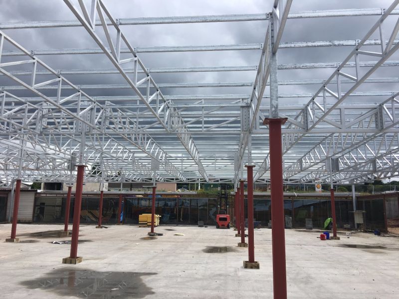 Steel Structures Pavilion Roof with PIR Panel for Industrial 491