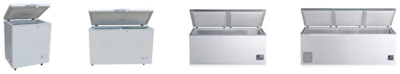 990L Deep Freezer Chest Freezer Commercial Fridge Horizontal Refrigerator for Restaurant