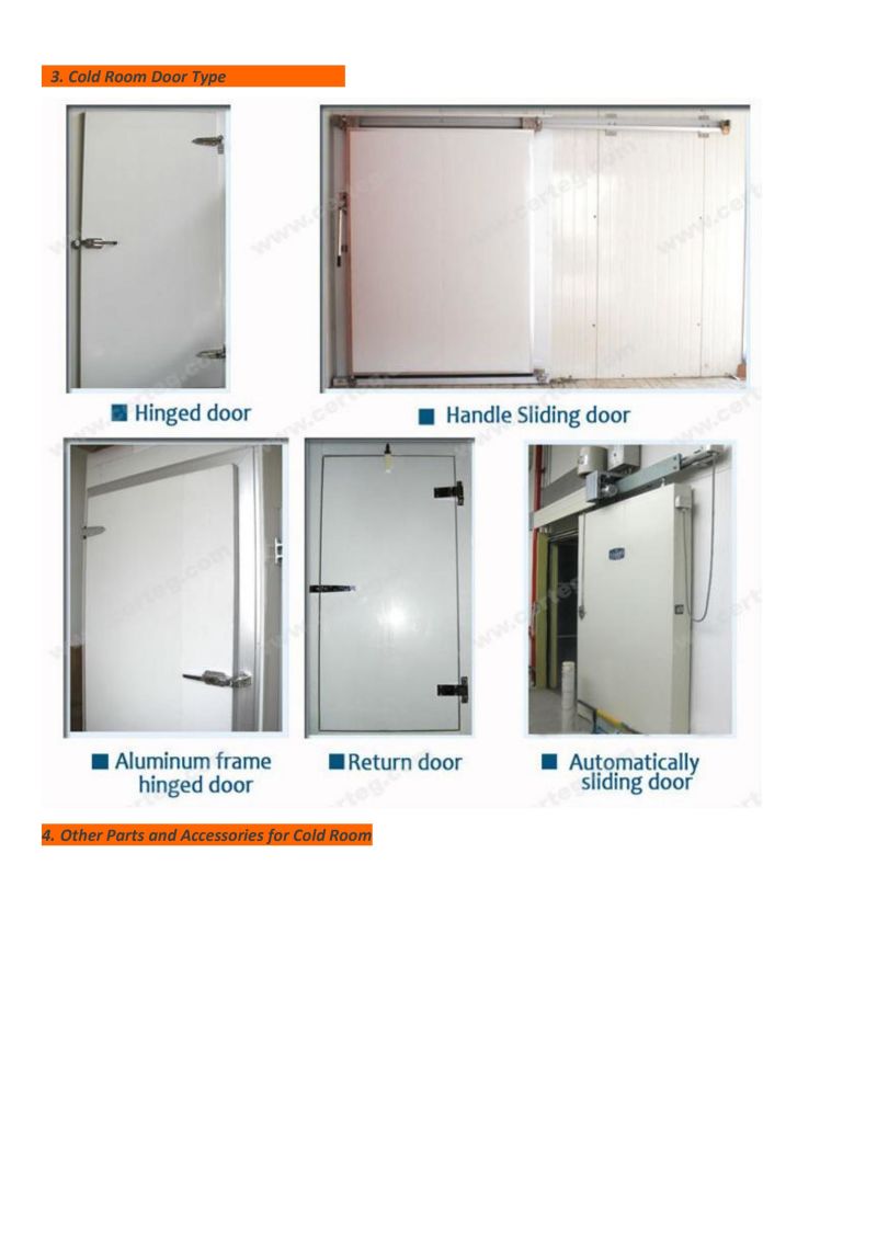 Thermal Insulated Cam-Lock Panel for Cold Storage Room