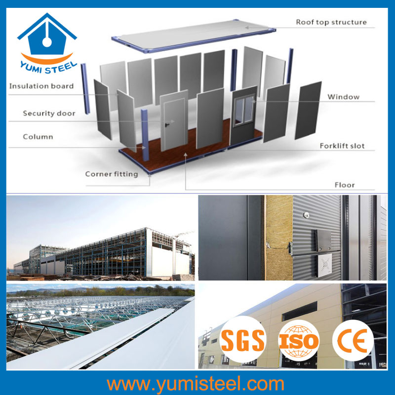 B1 Level Fireproof Polyurethane Sandwich Panel for industrial Factory