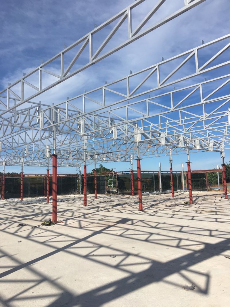 High Quality Steel Structure Pavilion Roof with PIR Panel 1835