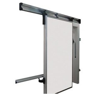 Automatic or Manual Stainless Steel Sandwich Panel Sliding Door for Freezer Room
