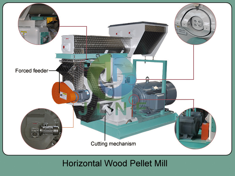 Manufacturers Biomass/Sawdust/Rice Husk/Wheat Bran/Wood Pellet Maker