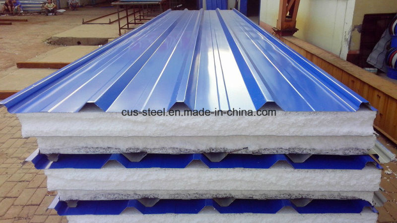 Manufacture Environental PU Sandwich Panels and EPS Sandwich Panels From Mill