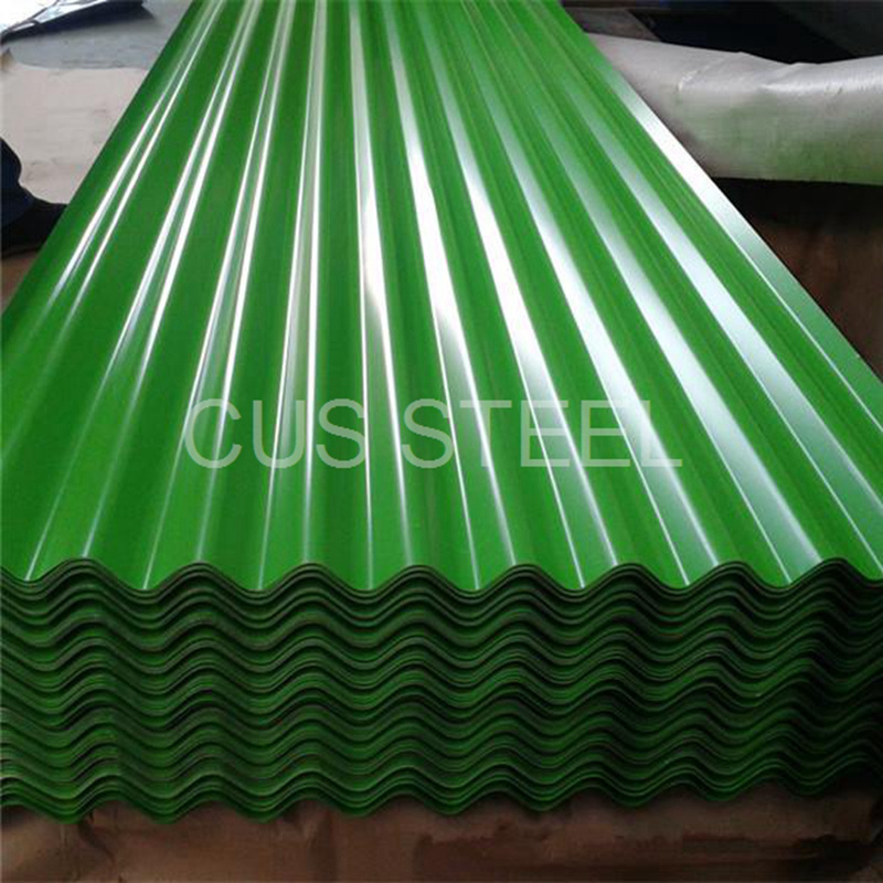 Color Coated Galvanized Residential Metal Roofing/Wavy Siding Fence Panels