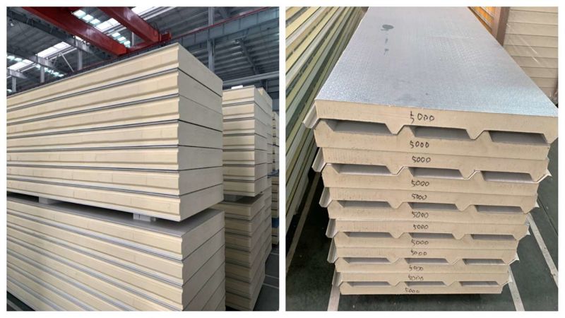 Cold Storage Polyurethane PU PIR PUR Sandwich Panels