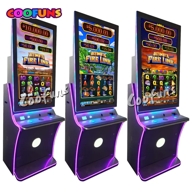 American Metal Casino Cabinet Gambling Video Games Wholesale Arcade Machines