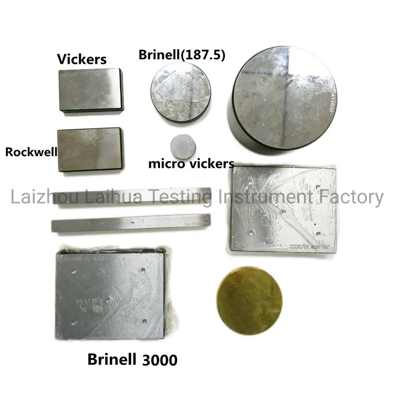 Standard Hardness Tester Hardness Blocks/Rockwell/Brinell/Vickers/Leeb Test Blocks