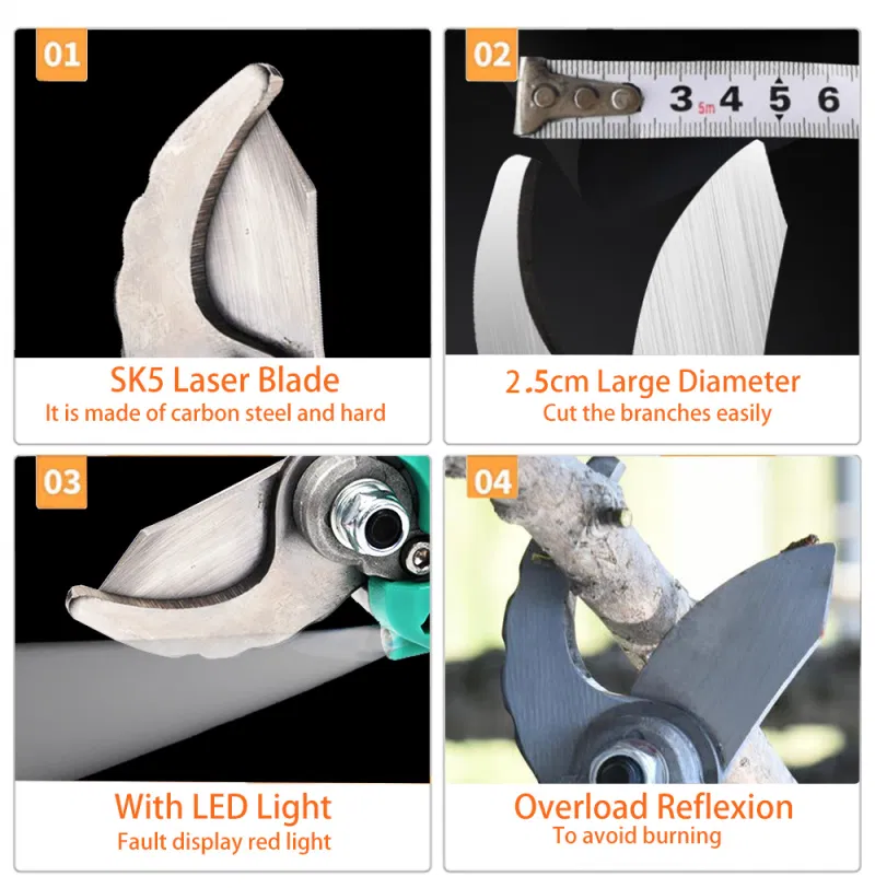 Brushless Motor Electric Pruning Shears Electric Pruner
