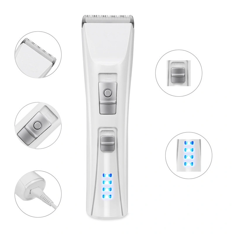 Professional Rechargeable Electric Hair Grooming Clipper