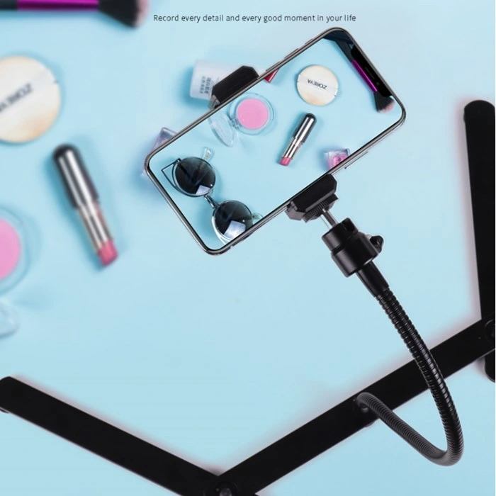 360 Degree Rotatable Extendable Universal Smartphone Holder Compact Mobile Stand