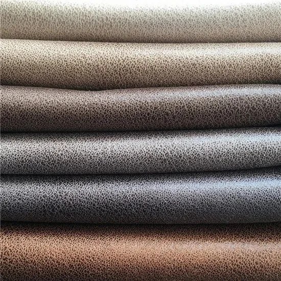 New Design Good Hand Feeling PU Artificial Leather for Sofa
