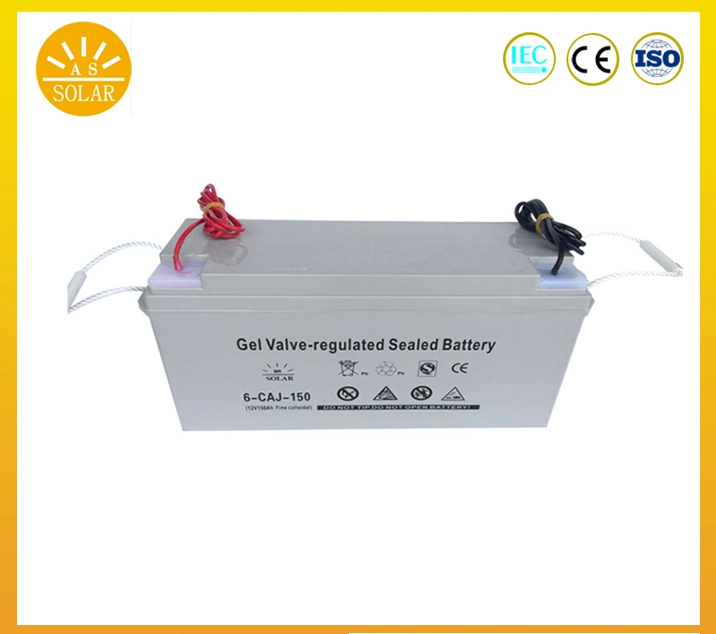 Best Price 12V 50ah 90ah 100ah 150ah Solar Gel Battery Lead-Acid Battery for Solar System