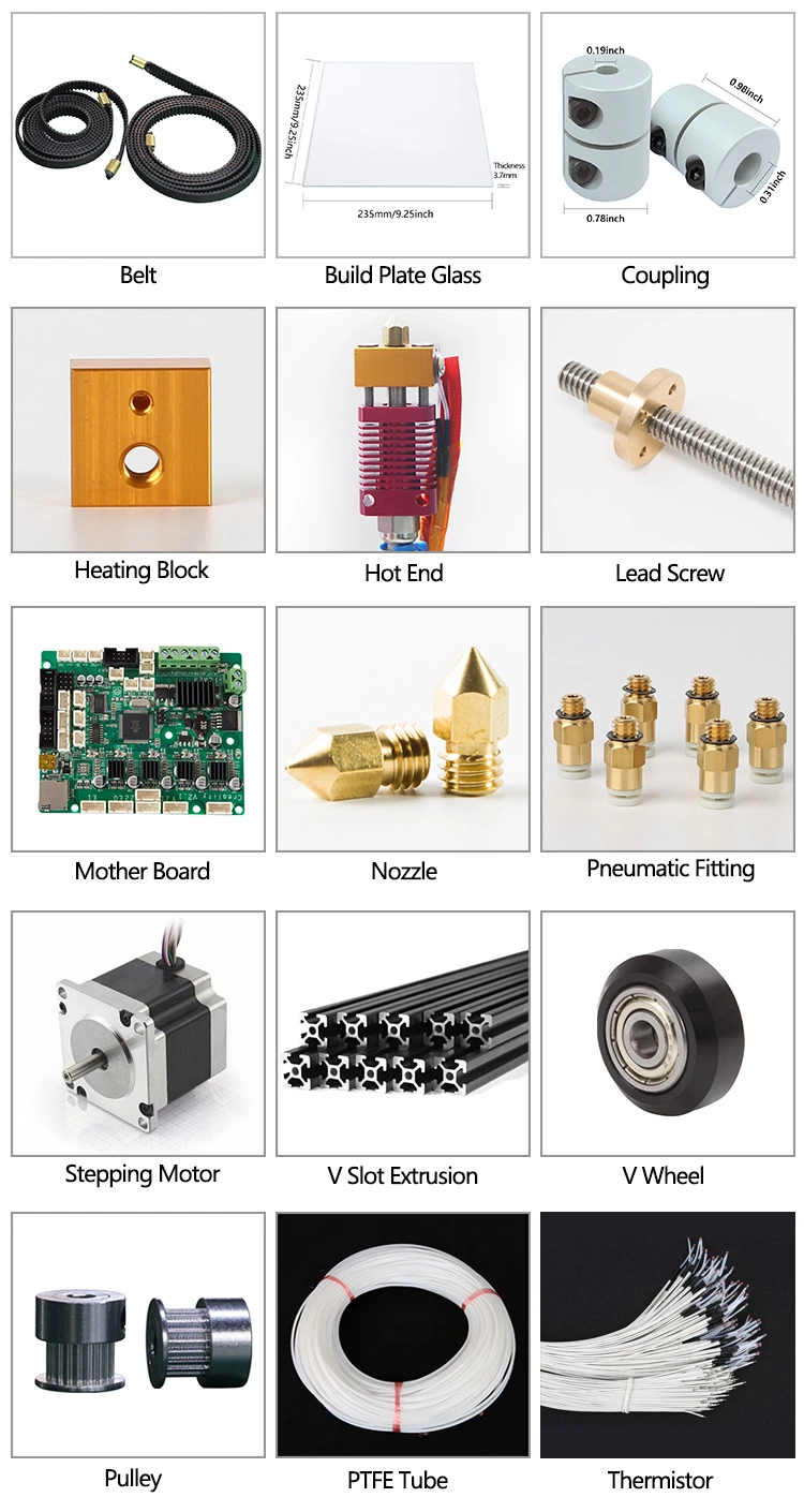 Easily Upgrade Customized Functions Extendable Best Fdm 3D Printer