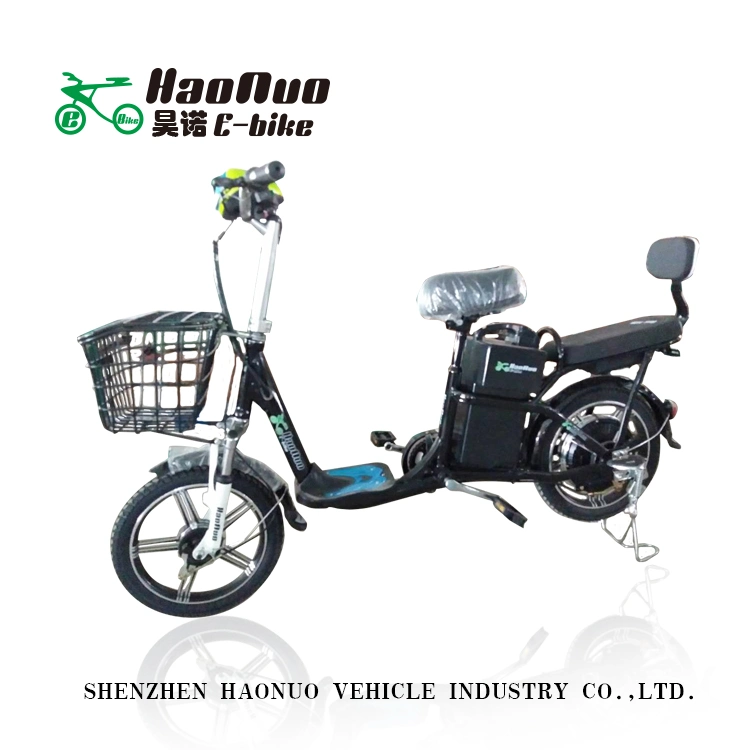 Light Weight 16inch 48V 12ah 250watt Electric Bike with Pedal for Sale