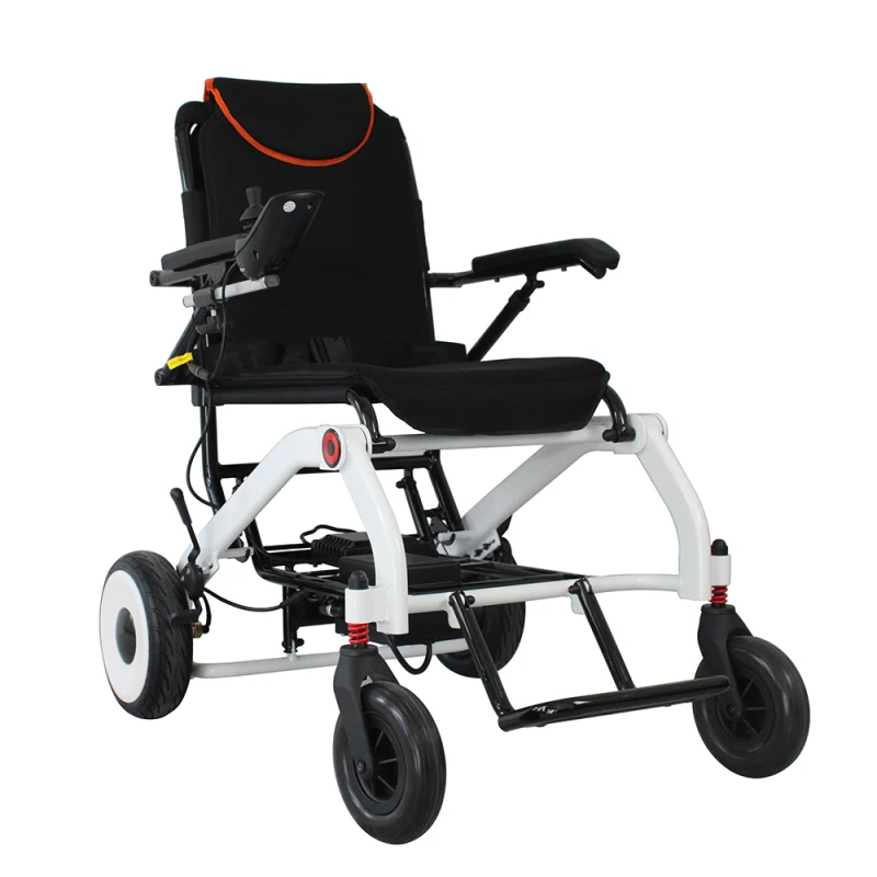 24V 500W Handicapped Lightweight Electric Wheelchair for Elder People