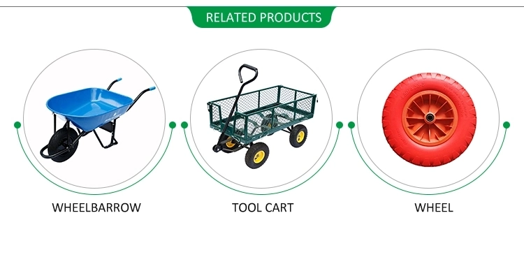 Chinese Manufacturer Aluminium Hand Trolley Six Rounds Hand Truck Sth3070