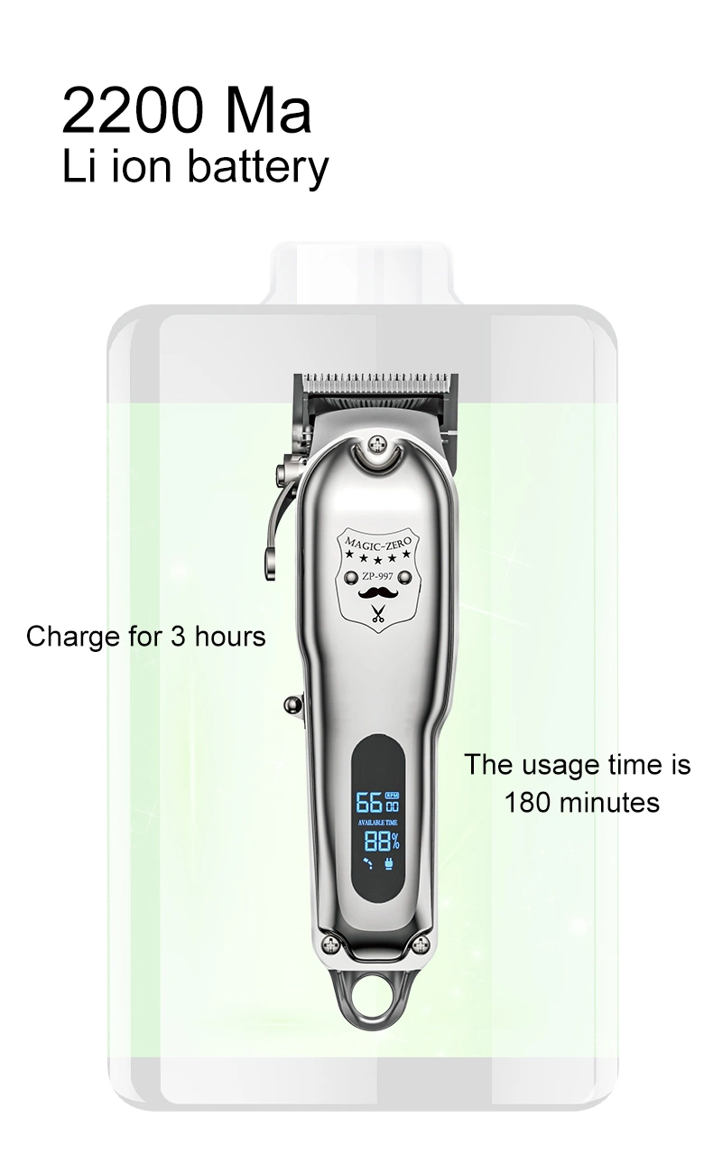 Rechargeable Security Electric Hair Clippers Trimmer