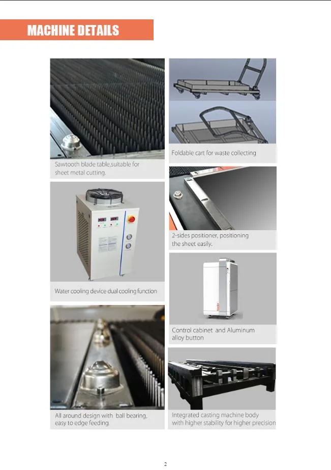 Fiber Laser Cutter / Metal Cutting Machine Manufacturers in Jinan, China