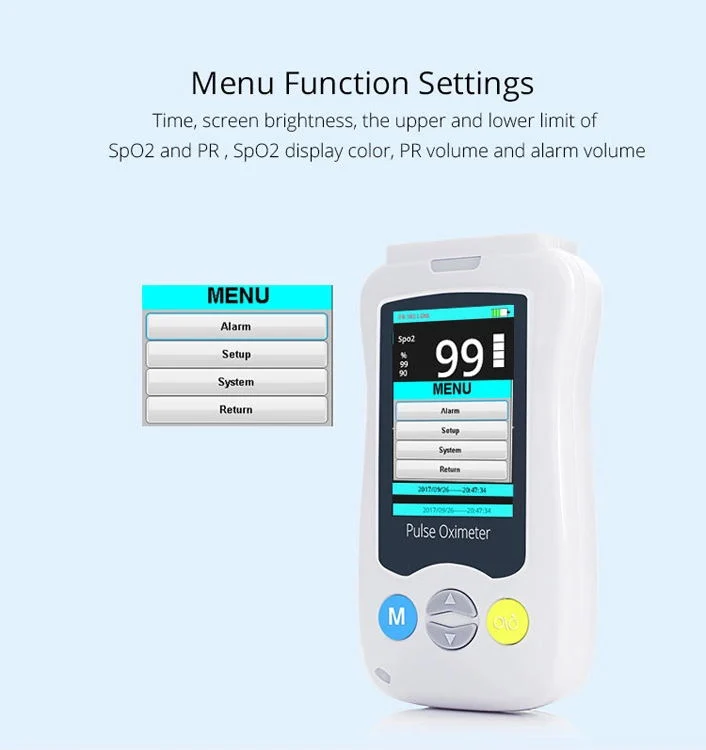 Medical Portable Hospital Mini Handheld Pulse Oximeter for Adult Neonate