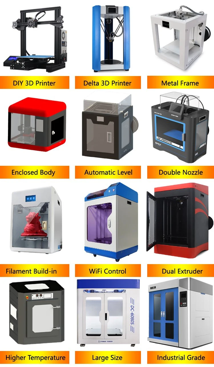 Easily Upgrade Customized Functions Extendable Best Fdm 3D Printer