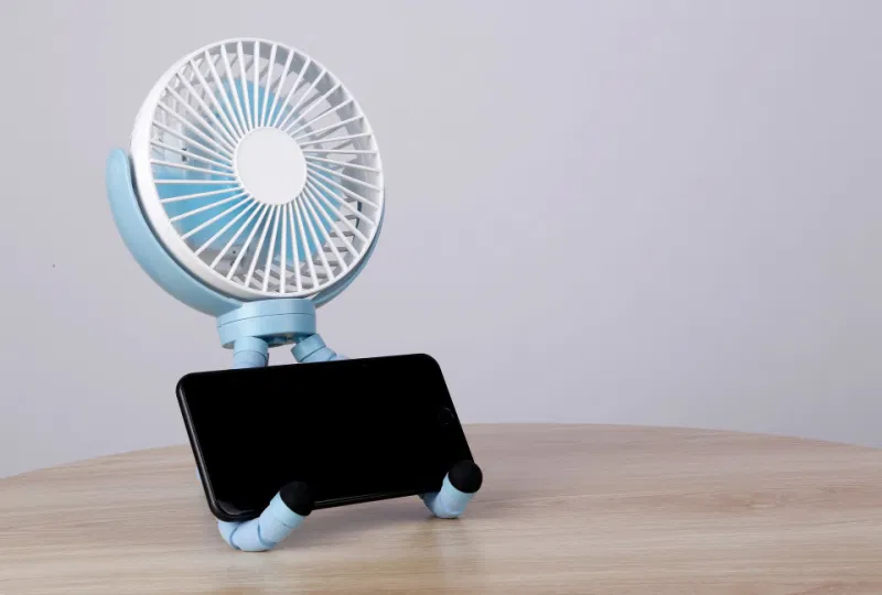 Battery Operated Electric Air Cooling Portable Hand Held Rechargeable Mini Fans