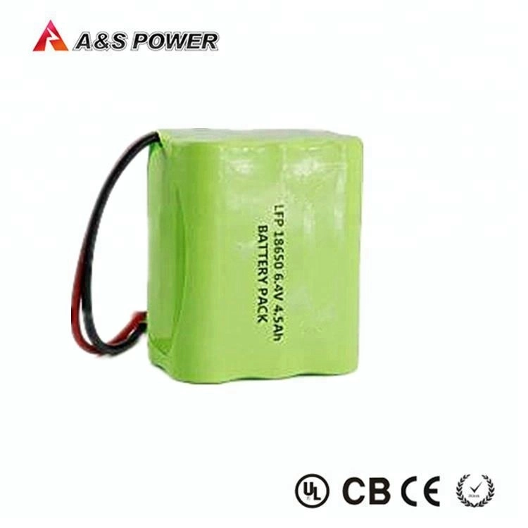 Battery Factory 6.4V 6ah LiFePO4 Battery 2s Lithium Battery Pack