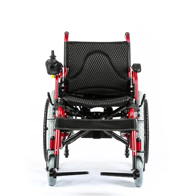 Economic Cheapest Folding Electric Power Wheelchair for Handicapped