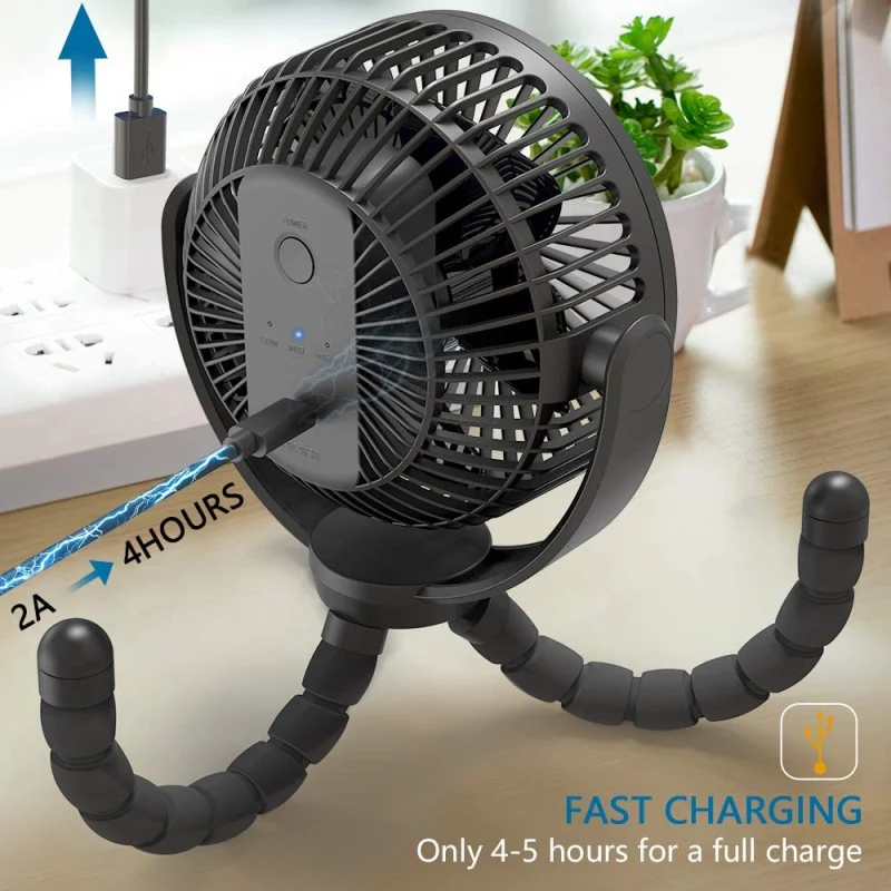 Battery Operated Electric Air Cooling Portable Hand Held Rechargeable Mini Fans