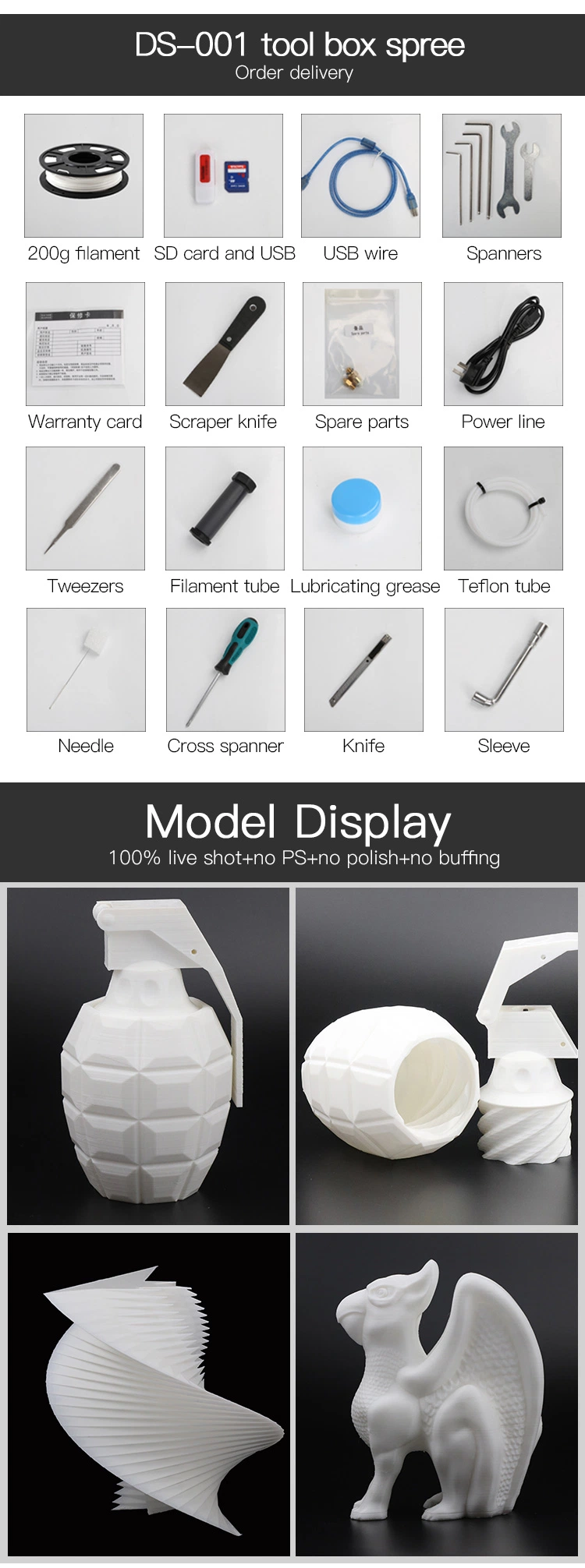 Easily Upgrade Customized Functions Extendable Best Fdm 3D Printer