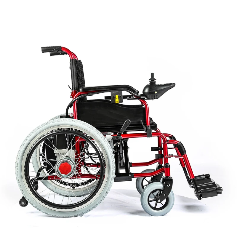 Economic Cheapest Folding Electric Power Wheelchair for Handicapped