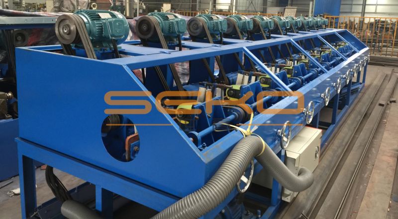 outer Surface Polishing Machine for Square Tube
